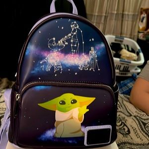Loungefly x Star Wars. Baby Yoda Small Backpack.